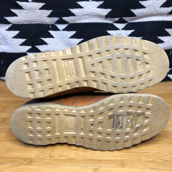 Vintage Workboots Lineman Mens 8 Womens 9 9.5 Leather Laces Work USA - Picture 6 of 11